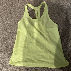 Lululemon tank top-neon yellow